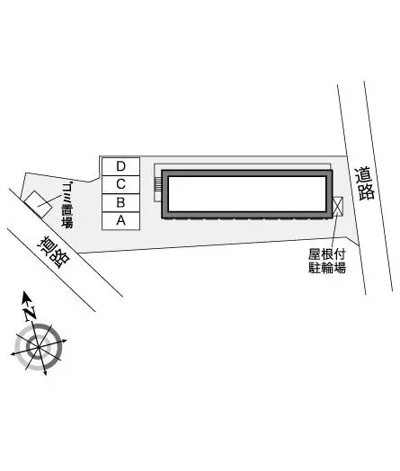 ★手数料０円★入間市仏子　月極駐車場（LP）